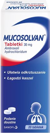 Mucosolvan 0,03g 20 tabletek