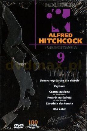 Alfred Hitchcock Przedstawia 09: Kto zabił / Powrót na święta / Czarna zasłona / Wystarczy lina / Czyhacz / zbrodnia doskonała (DVD)