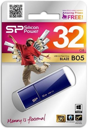 SILICON POWER - TANIA BLAzE B05 32GB Navy Blue (SP032GBUF3B05V1D)