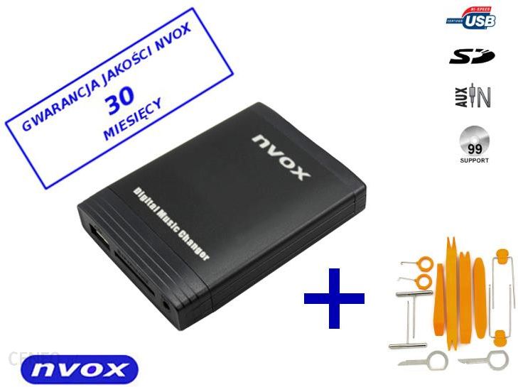 NVOX Zmieniarka cyfrowa emulator MP3 USB SD HONDA Opinie