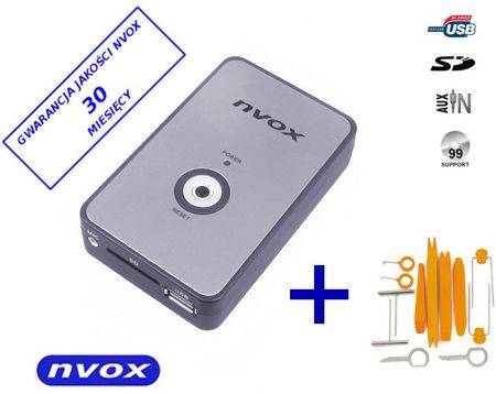 NVOX Zmieniarka cyfrowa emulator MP3 USB SD BMW 10PIN