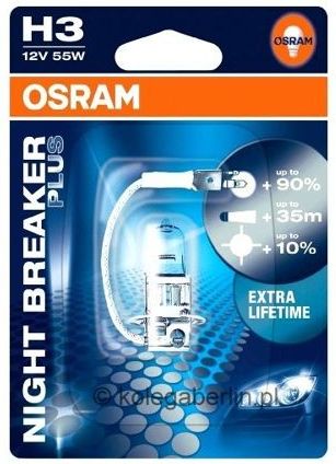 OSRAM H3 NIGHT BREAKER PLUS 90% 1 szt