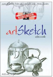 Blok-Szkicownik Artsketch A4 50Ark 90G