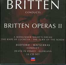Englisch Chamber Orchestra, English Opera Group Orchestra, London Symphony Orchestra, Orchestra And Chorus of Welsh National Opera - Britten Ope