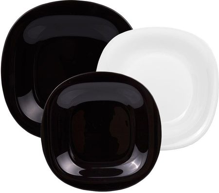 Luminarc Serwis obiadowy Carine Black And White 6os 18el 89525