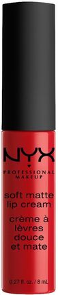 NYX Professional Makeup Soft Matte Lip Cream Matowa pomadka do ust w płynie Amsterdam 8 ml