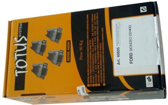 Kit CAM 2155 Totus Primo – Supporto In Acciaio Con Attacchi Universali Per Binari, Portata Massima 75 Kg