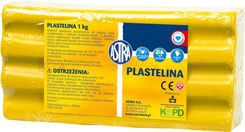 Zdjęcie Astra Plastelina 1 Kg Żółta - Pruchnik
