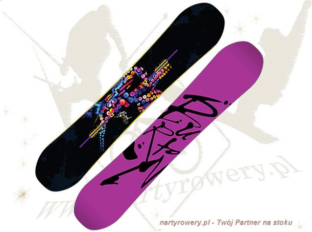 BURTON DEJA VU スノーボード Deska snowboardowa Burton Deja Vu Flying V Wmn - fioletowy