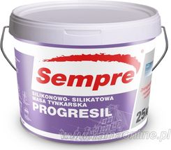 Zdjęcie Sempre Tynk Silikatowo-Silikonowy Progresil I Grupa Kolorów 25Kg - Kraków