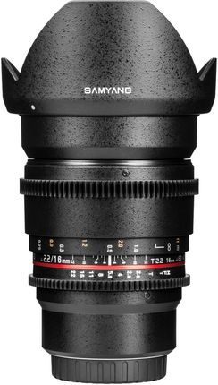Samyang 16mm T2.2 V-DSLR ED AS UMC CS (Canon M)