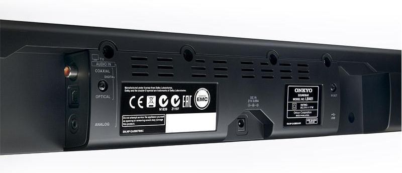 【ej】 オンキヨー サウンドバー ONKYO LS-B40 Soundbar Onkyo LS-B40 czarny - Opinie i ceny na Ceneo.pl