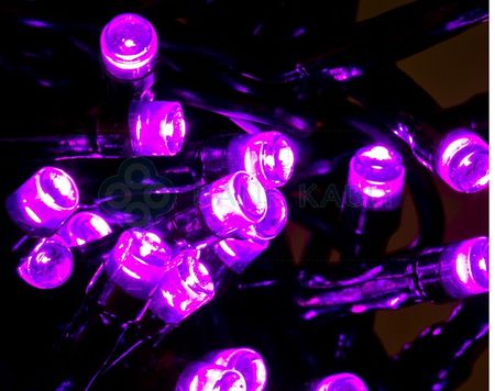 Bulinex Lampki LED wewnętrzne 100L różowe 9,9m 37-194
