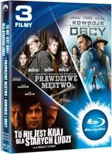 To nie jest kraj dla starych ludzi / Prawdziwe męstwo / Kowboje i obcy (Blu-ray)