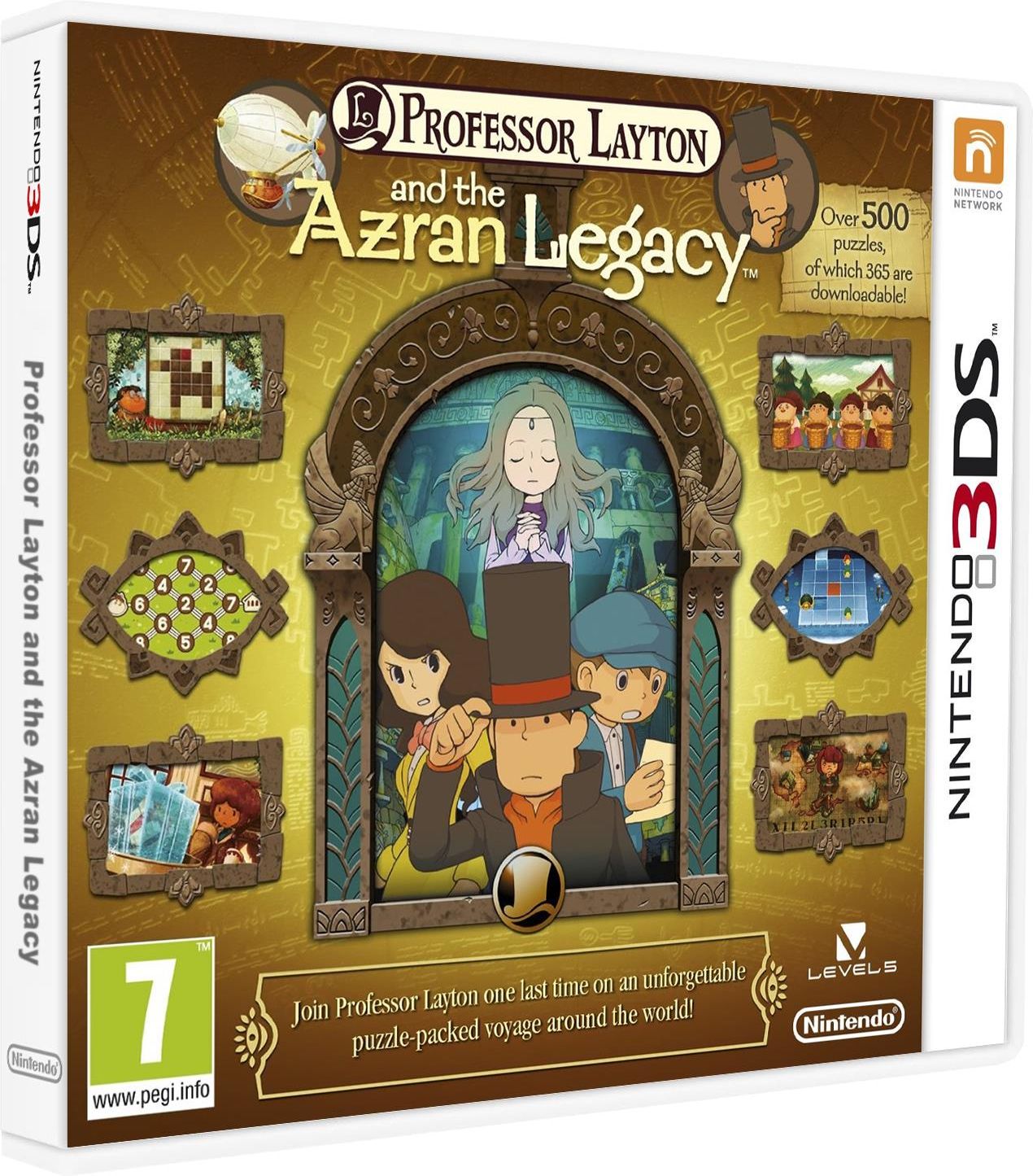 Gra Nintendo 3DS Professor Layton and the Azran Legacy (Gra 3DS) Ceny i opinie Ceneo.pl