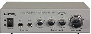 LTC ATM6000BT Amplificateur Karaoké Hi-Fi avec FM 2 x 50 W Noir [110