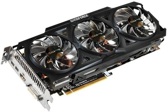 Graphics Card Radeon R9 285x Gigabyte Radeon R9 280X WindForce OC
