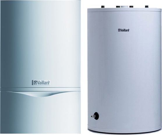 Zestaw grzewczy Vaillant Vu 240/3-5 Atmotec Plus + Zasobnik Vih R 150 ...