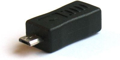 Savio Adapter USB Mini - USB Micro B (CL-16)