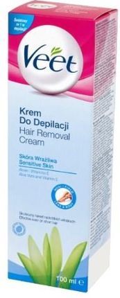 Veet Krem do depilacji dla skóry wrażliwej 100 ml