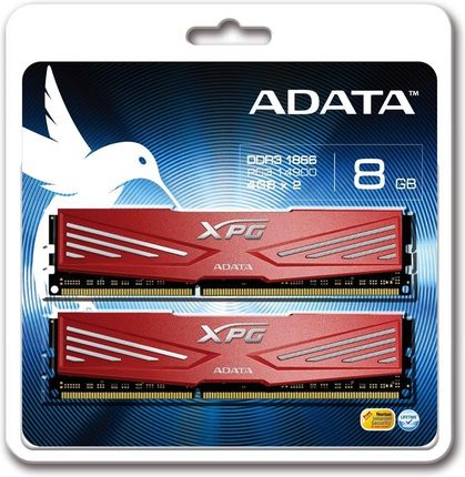 Pamięć RAM Adata XPG V1 8GB (2x4GB) DDR3 1866MHz CL10