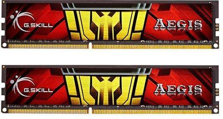 Pamięć RAM G.Skill Aegis 8GB (2x4GB) DDR3 1333MHz CL9 (F3-1333C9D-8GIS)