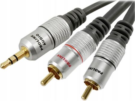 prolink Kabel 2 RCA - mini jack 3.5 mm Prolink Exclusive 1.2m (TCV3420)