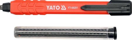 Yato Ołówek stolarski/murarski automatyczny z dodatkowym grafitem YT-69281