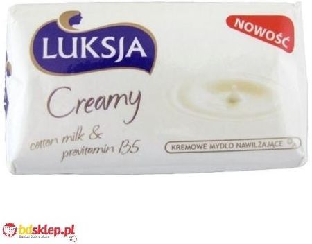 LUKSJA Creamy Mydło Kremowe 100g mleczko Bawełniane i Prowitamina B5