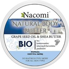 Zdjęcie Nacomi Masło Greckie shea z olejem z pestek winogron 100 g - Poniec