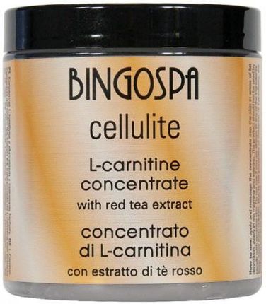BINGOSPA Koncentrat L-karnityna z ekstraktem z czerwonej herbaty 250 g