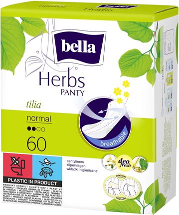 Bella Herbs lipa wkładki higieniczne 60 szt