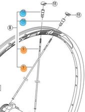 Zdjęcie Shimano Szprycha 270Mm Do Wh-Mt66-F - Zabłudów