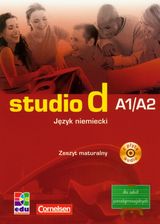 Zdjęcie Studio D. Zeszyt maturalny. Język niemiecki. Poziom A1-A2 + CD - Aleksandrów Łódzki