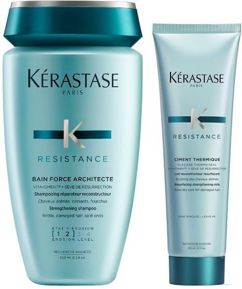 Zestaw dla kobiety Kerastase zestaw do włosów zniszczonych 