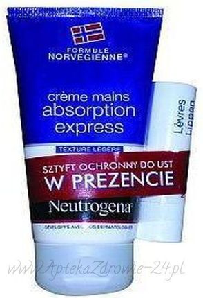 NEUTROGENA FN Krem do rąk szybko wchłanialny+Sztyft 20 75ml.