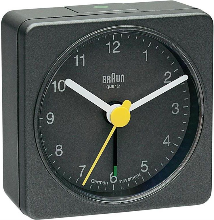 Braun BNC 002 Travel Alarm Clock grey Opinie i atrakcyjne ceny na