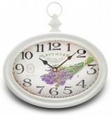 Zdjęcie Zegar Wiszący (Shabby Chic Lavenda) 82479 - Ścinawa