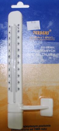 Terdens Termometr zewnętrzny płaski 20 cm 1938