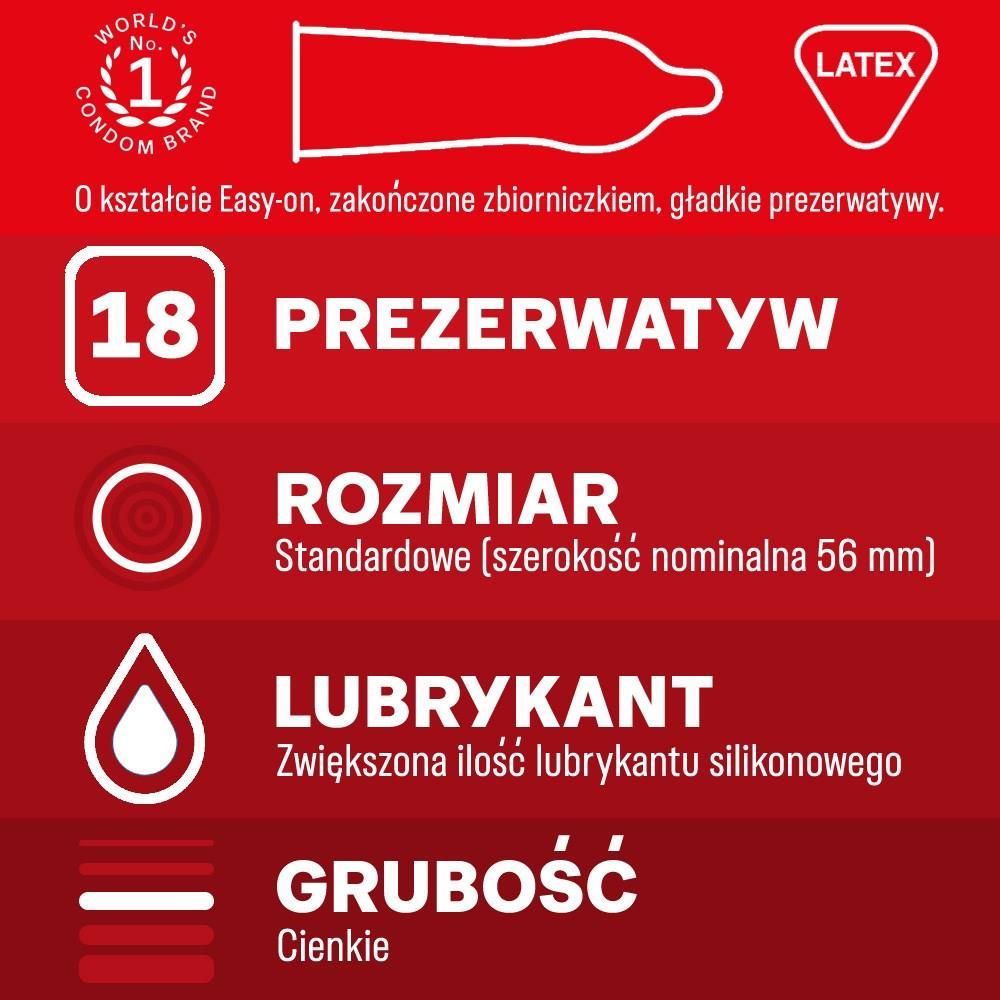 Durex prezerwatywy Feel Thin Fetherlite Elite 18 szt. - zdjęcie 5 Durex prezerwatywy Feel Thin Fetherlite Elite 18 szt.