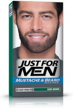 Kosmetyki do włosów dla mężczyzny Just For Men CIEMNY BRĄz M-45 Odsiwiacz Żel broda wąsy baki 2x14 2 g - zdjęcie 1