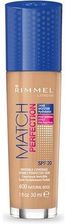 Zdjęcie Rimmel London Match Perfection Foundation SPF18 30ml Podkład 400 Natural Beige - Tomaszów Lubelski