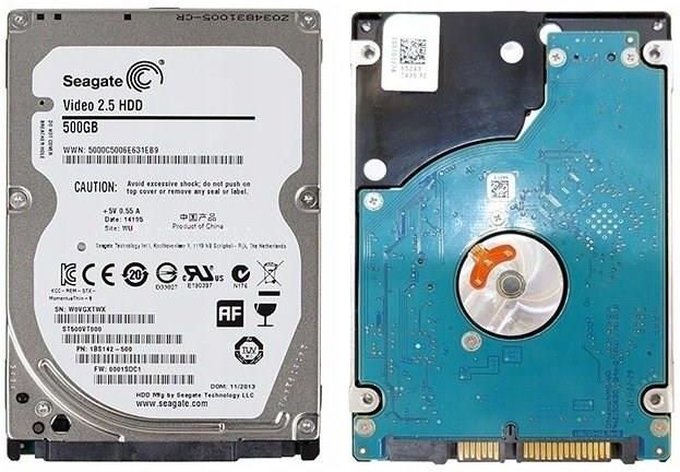 Seagate ST500VT000 500GB Festplatte - 2.5" SATA Für Video Aufnahme