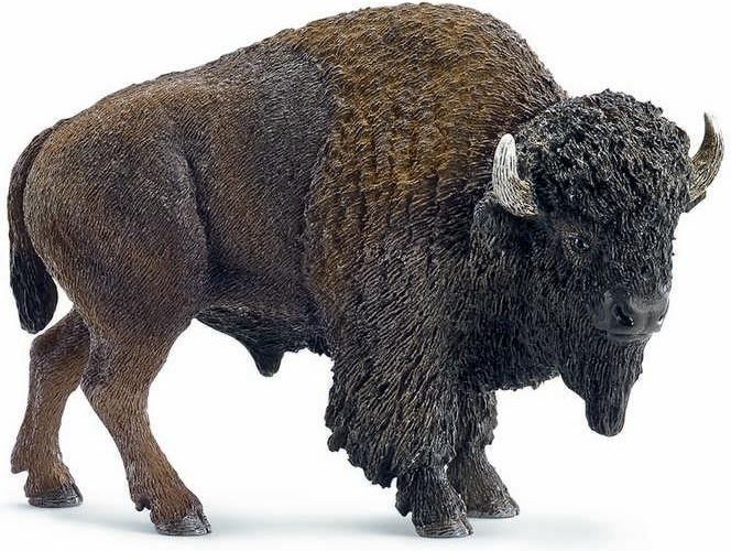 CollectA American Bison Figur – Handbemachtes Tiermodell, Realistisch, Für Sammler & Spiel