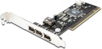 PCI FireWire 400 6pin 3z+1w, Digitus (KODGKUBAU040)