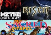 Metro 2033 + Risen + Sacred Citadel Bundle (Digital)