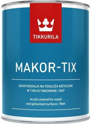 Tikkurila makor-tix brąz czekoladowy 1l
