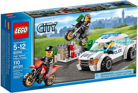 LEGO City 60042 Superszybki pościg policyjny