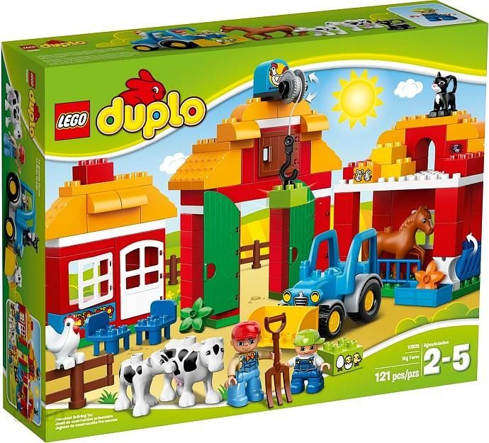 Klocki LEGO DUPLO Duża Farma Łódź - Sklepy, ceny i opinie produkcie -