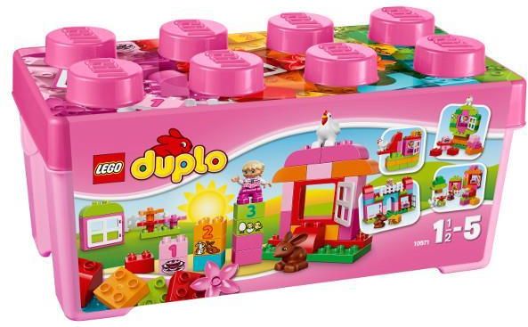 Klocki Lego Duplo Zestaw Z Różowymi Klockami 10571 Ceny I Opinie
